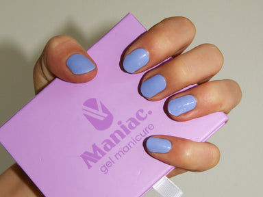 Pepito Purple Maniac Nails gellak stickers Manicure Solid Purple Blue